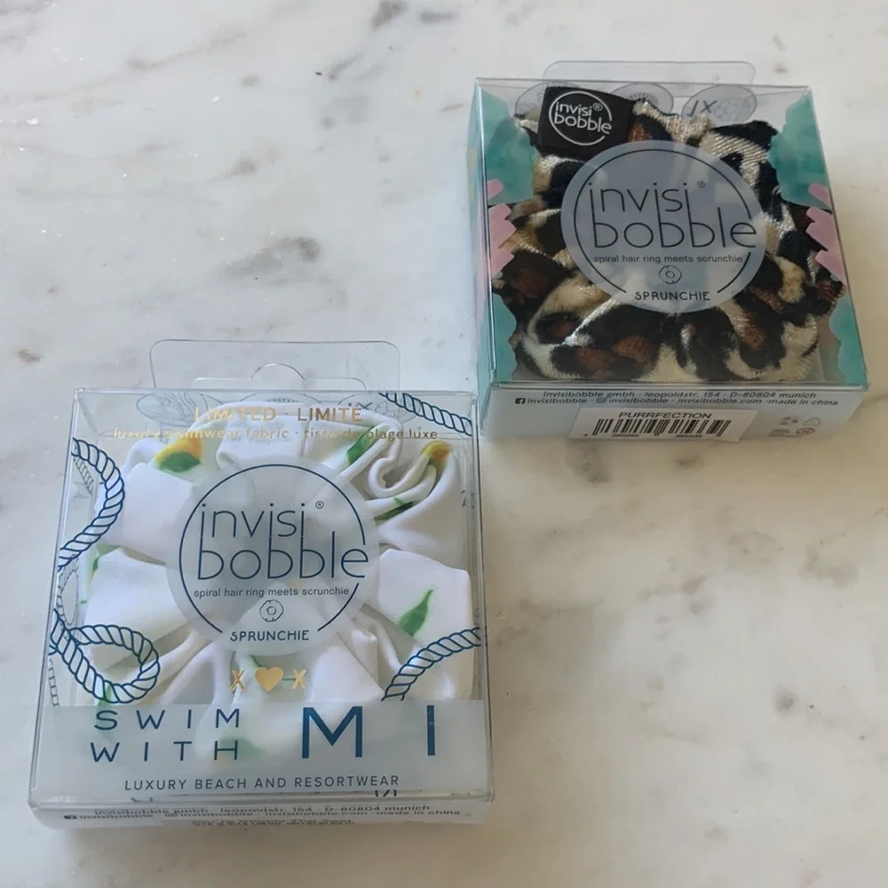 Invisibobble/Swim with Mi Bundle of 2 Sprunchies
